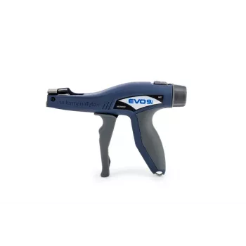 HellermannTyton EVO9iHT-MET/PL-BU Kabelbinder-Werkzeug EVO9i HT Blau-Grau (110-88003)