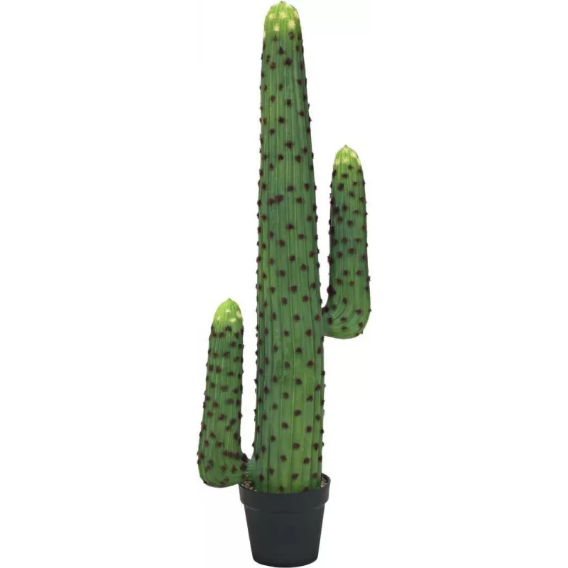 EUROPALMS Mexikanischer Kaktus Kunstpflanze, Grün, 117cm 82801071