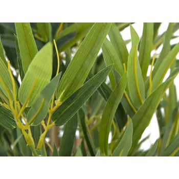 EUROPALMS Bambus deluxe, Kunstpflanze, 180cm (82509167) - Künstliche Bambuspflanze
