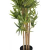 EUROPALMS Bambus deluxe, Kunstpflanze, 180cm (82509167) - Künstliche Bambuspflanze