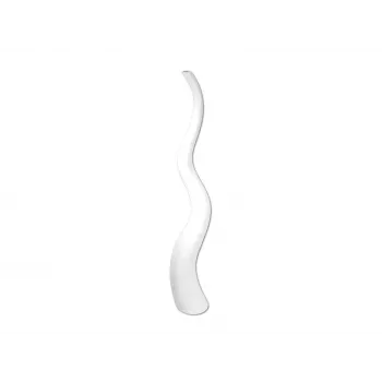 EUROPALMS Design Vase WAVE-150, Weiß 83011904
