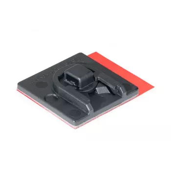 HellermannTyton SMB4APT-A selbstklebender Kabelbinder-Sockel, 28 x 28 mm, Natur, PA66, 1 Stk. 151-03364