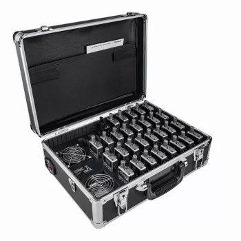 Midland Albrecht ATR 400 PMR446 Funksprechgeräte-Set mit 30 Funkgeräten und Ladecase 29970.S30