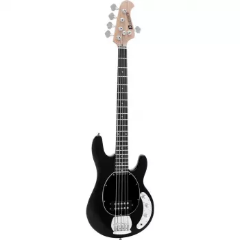 Dimavery MM-505 5-Saiter E-Bass Gitarre, Schwarz 26222096