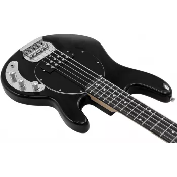 Dimavery MM-505 5-Saiter E-Bass Gitarre, Schwarz 26222096