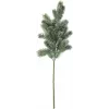 EUROPALMS Schneebedeckter Tannenzweig, PE, 65cm (83500421)