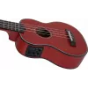 DIMAVERY UK-100 Sopran-Ukulele, Flamed Red 26255807