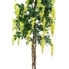 EUROPALMS Goldregen Künstliche Pflanze, Gelb, 180cm 82507116