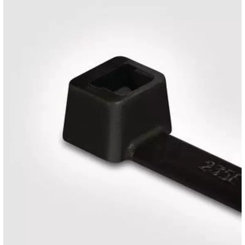 HellermannTyton T18I Kabelbinder 140x2,5mm Schwarz (100er-Pack) 111-02360