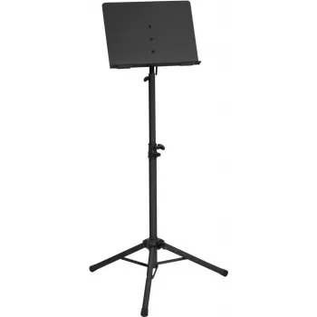 Dimavery OP-1 Orchester-Notenpult, Schwarz, Höhenverstellbar 60-125 cm, Stahl