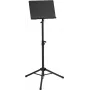 Dimavery OP-1 Orchester-Notenpult, Schwarz, Höhenverstellbar 60-125 cm, Stahl