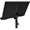 Dimavery OP-1 Orchester-Notenpult, Schwarz, Höhenverstellbar 60-125 cm, Stahl