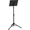 Dimavery OP-1 Orchester-Notenpult, Schwarz, Höhenverstellbar 60-125 cm, Stahl
