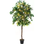 EUROPALMS Bougainvillea Kunstpflanze, Gelb, 180 cm 82507081