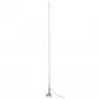 MIDLAND Albrecht AE Marine 5 VHF-Seefunkantenne, 1,5 m, Weiß, 3 dB, PL-259, 4,5 m RG-58 Kabel 64100