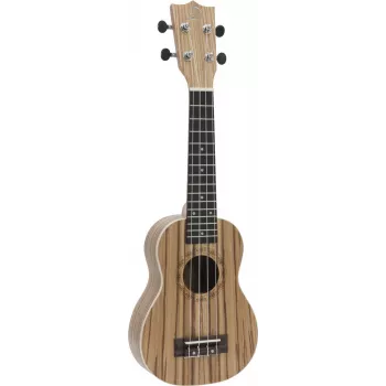 DIMAVERY UK-400 Sopran-Ukulele Zebraholz 26255831