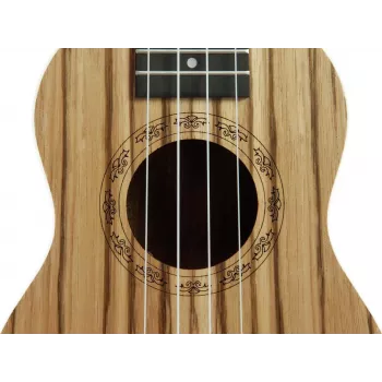 DIMAVERY UK-400 Sopran-Ukulele Zebraholz 26255831