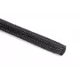 HellermannTyton Helagaine MAN Geflochtene Kabelhülle, Polyester, Schwarz, 50m x 26mm 170-12000