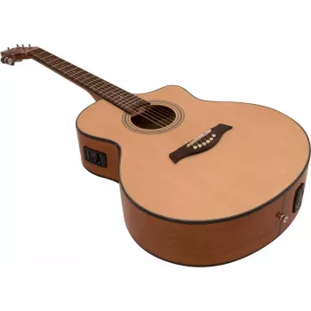 DIMAVERY STW-50 Westerngitarre, Natur 26245086