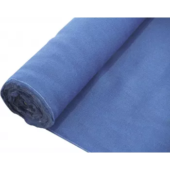 EUROPALMS Dekostoff, Jute, Blau, 130cm (83312114)