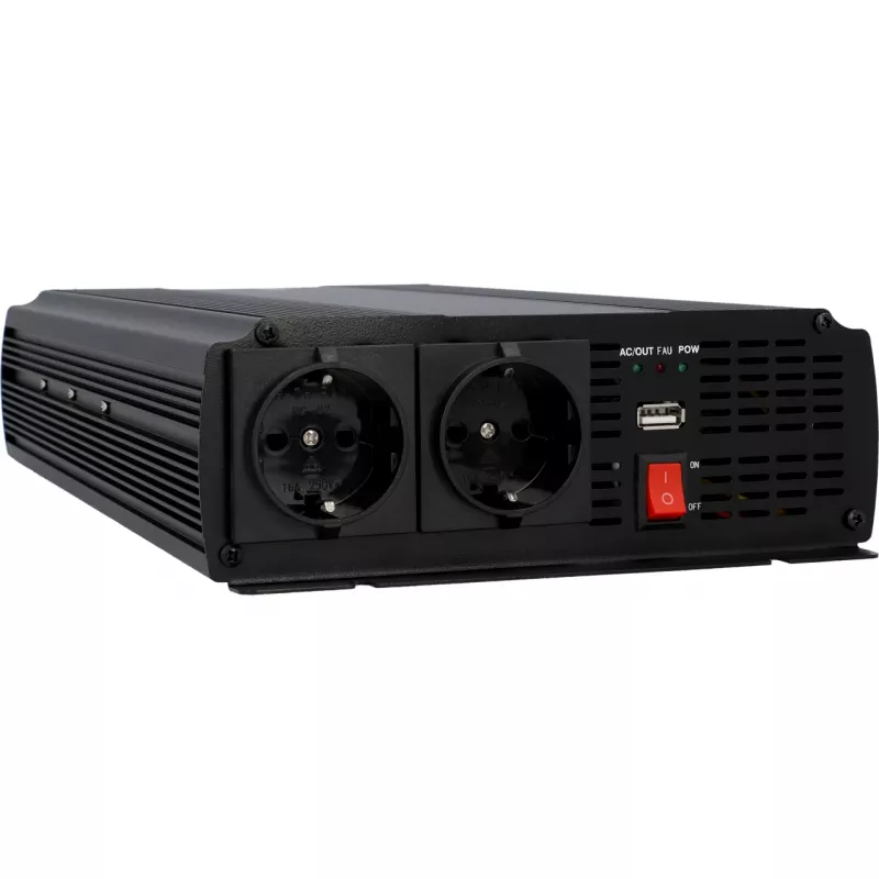 AEG Wechselrichter 1500 W 12 V DC auf 230 V AC mit Fernbedienung (10058)