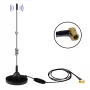 Midland Albrecht MAG31 DAB+ Magnetfußantenne mit Verstärker, Band III, 3m Kabel, SMB-Anschluss 62336