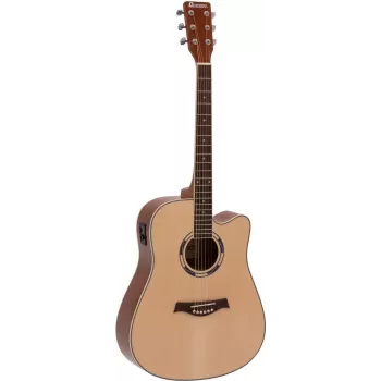DIMAVERY JK-500 Akustikgitarre, Cutaway, Natural 26231388