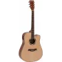 DIMAVERY JK-500 Akustikgitarre, Cutaway, Natural 26231388