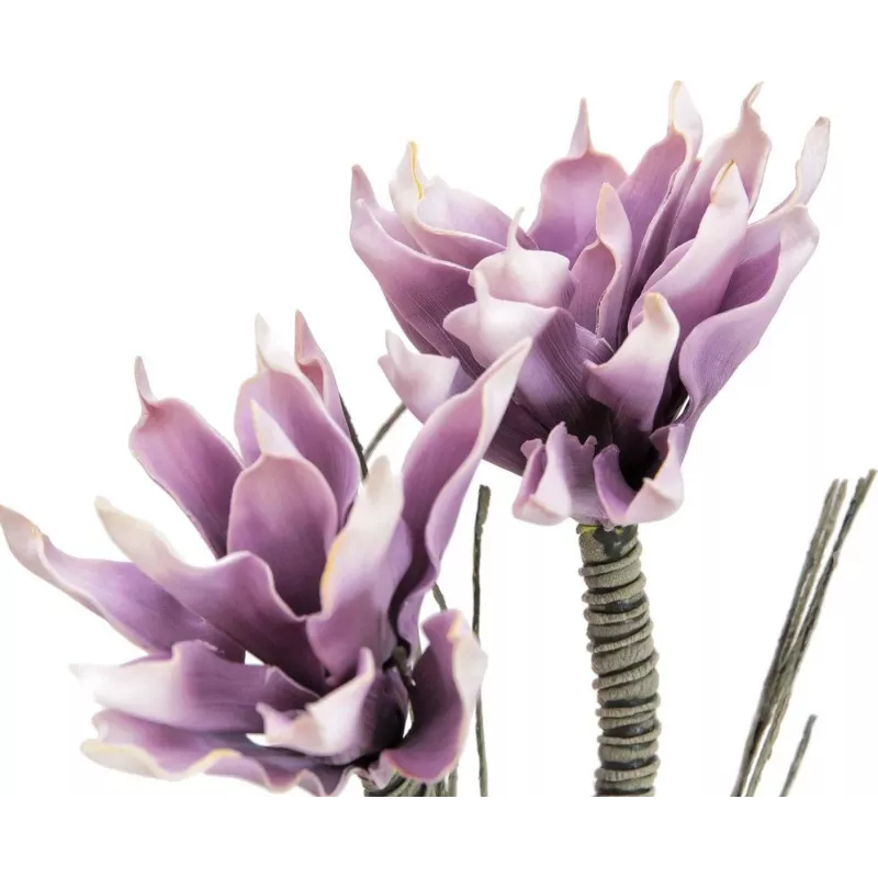 EUROPALMS Künstlicher Magnolienzweig (EVA), Violett 82530585