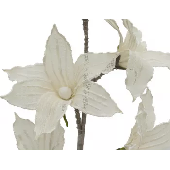 EUROPALMS Clematis-Zweig (EVA), künstlich, Weiß (82531065)