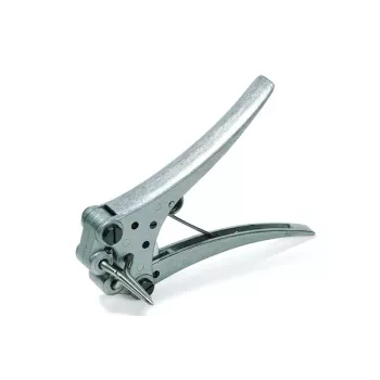 HellermannTyton NA-0/1 Handcrimpzange für unisolierte Aderendhülsen, 0,5-6 mm², B-Crimp, Ratschenmechanismus