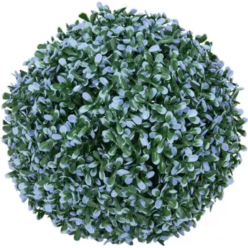 EUROPALMS Künstlicher Grasball, Blau, 22cm 82606975