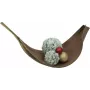 EUROPALMS Pine Ball, Flocked, 30cm (83500305)