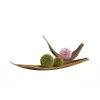 EUROPALMS Sukkulenten-Kugel EVA Kunstpflanze, Grün, 16 cm 82531074