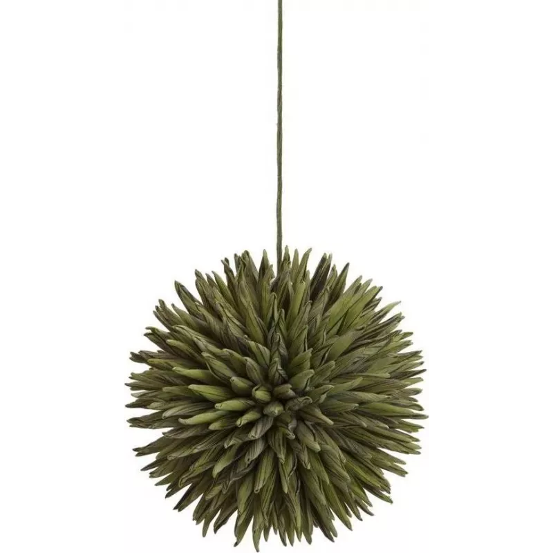 EUROPALMS Sukkulenten-Kugel EVA Kunstpflanze, Grün, 16 cm 82531074