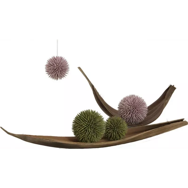 EUROPALMS Sukkulenten-Kugel EVA Kunstpflanze, Grün, 16 cm 82531074