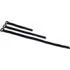 ACCESSORY BS-1 Klett-Kabelbinder 25x195mm, Schwarz, 10er-Pack 30006023