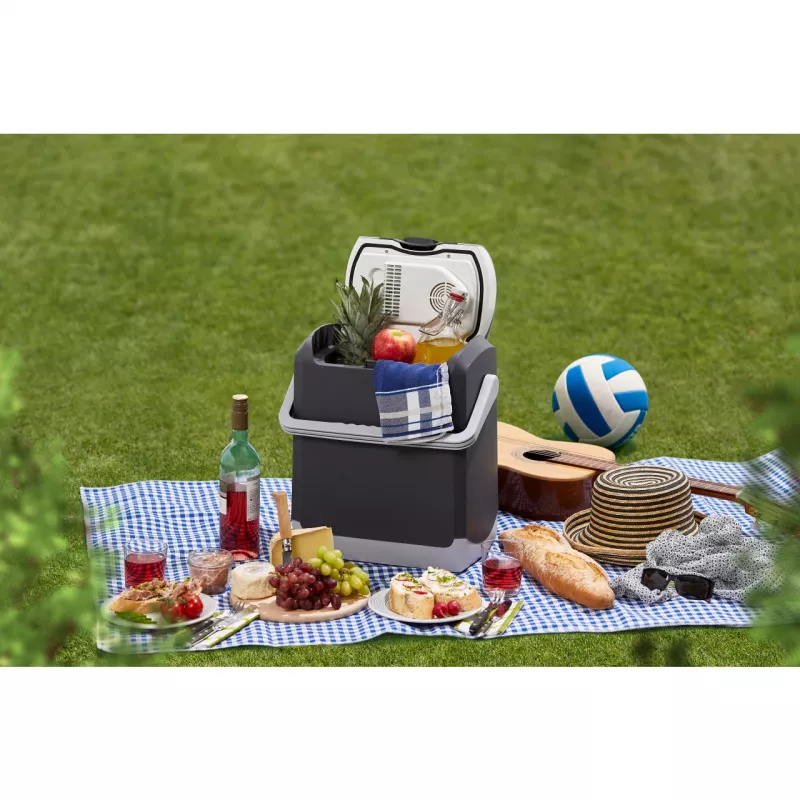 AEG KK 14 Thermoelektrische Kühlbox & Wärmer 12V/DC Grau 14L 10695