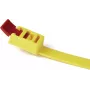 HellermannTyton SpeedyTie wiederverwendbarer Kabelbinder 750x13mm Gelb 5er-Pack 115-00001