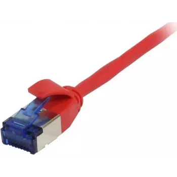 SYNERGY21 CAT6A U/FTP Slim Patchkabel RJ45, 0,5m, Rot, 500MHz, LSZH S217342V2