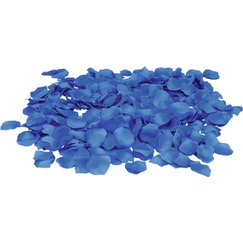 EUROPALMS Künstliche Rosenblütenblätter, Blau, 500 Stück 82508953