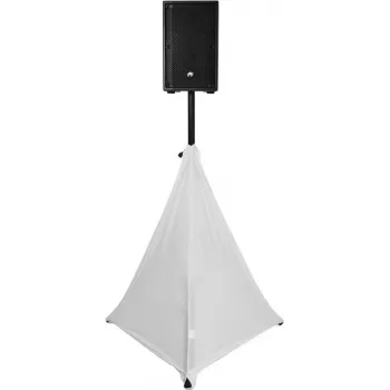EUROPALMS Stativleinwand Weiß Doppelseitig 83312106