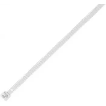 HellermannTyton LR55 wiederverschließbarer Kabelbinder 195 x 4,7 mm, PA66 natur, 25 Stück 115-00008