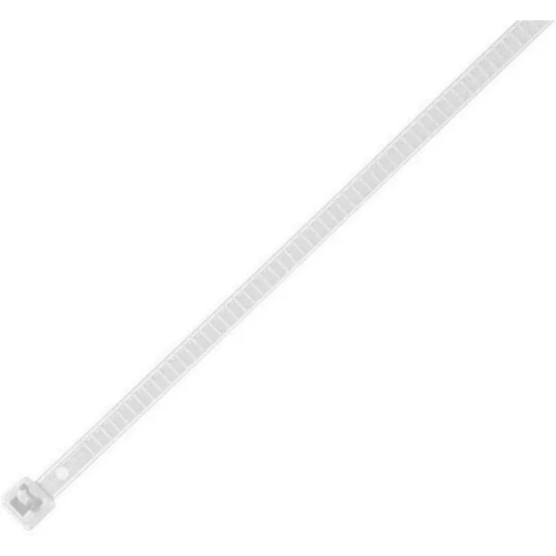 HellermannTyton LR55 wiederverschließbarer Kabelbinder 195 x 4,7 mm, PA66 natur, 25 Stück 115-00008