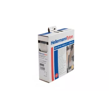 HellermannTyton HIS-A klebstoffbeschichteter Wärmeschrumpfschlauch 24/8 mm 3 m Transparent 308-12403