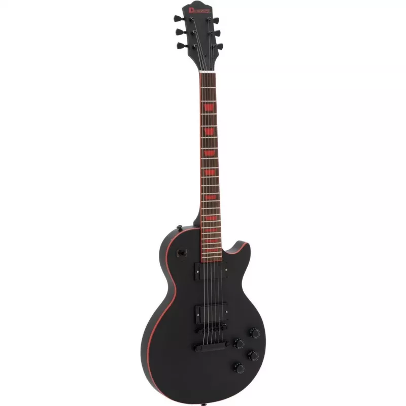 DIMAVERY LP-800 E-Gitarre, Mattschwarz 26219400