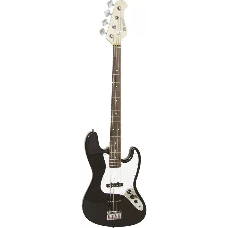 DIMAVERY JB-302 E-Bass Gitarre, Schwarz 26222010