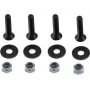 ZUBEHÖR Montageschraubenset M8x40 Schwarz (4 Stück) 30007724
