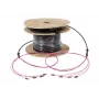 SYNERGY21 S217064V2 LWL-Trunk-Kabel U-DQ(ZN)BH, 4 Fasern, 50/125 OM4, LC/LC, 150 m, Trommel