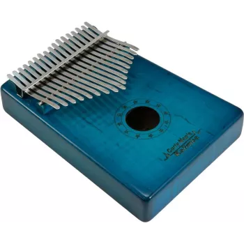 Dimavery KL-6 Kalimba, 17 Tasten, C-Dur, Blau 26051620